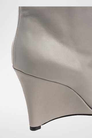 Stivali in pelle - Beige