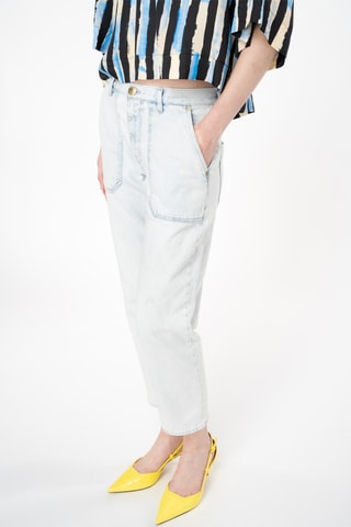 Pantaloni chino - Azzurro