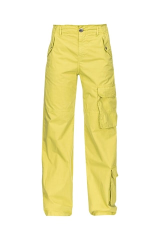 Pantaloni cargo - Giallo