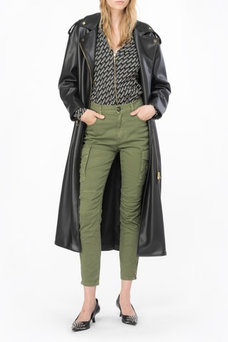 Pantaloni cargo - Verde kaki