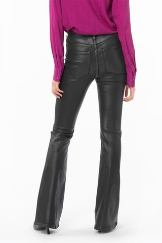 Pantaloni flare - Nero