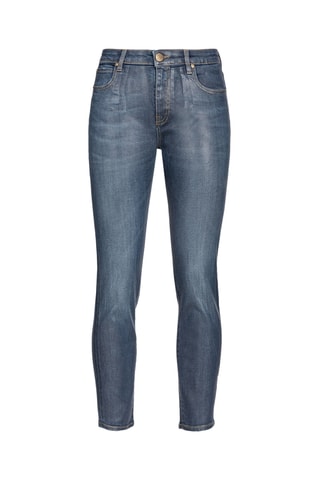 Jeans skinny - Blu scolorito