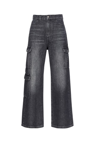 Jeans cargo - Grigio scuro