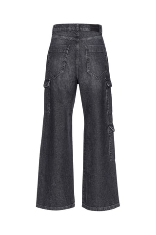 Jeans cargo - Grigio scuro