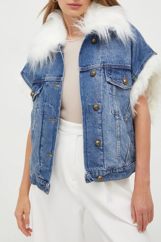 Giacca in jeans - Blu