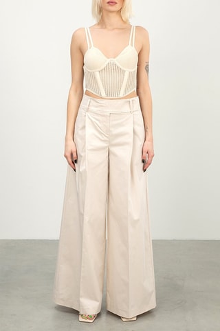 Top senza maniche - Beige