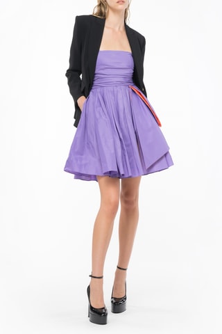 Vestido corpete sem mangas - Lilás