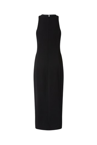 Vestido direito sem mangas - Preto