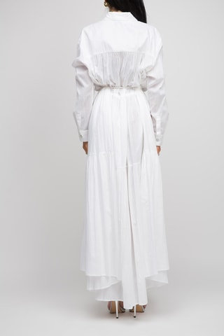 Abito a camicia - Bianco