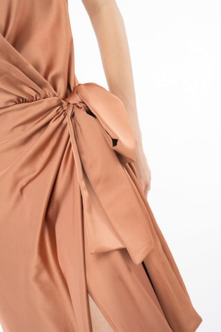 Vestido comprido - Castanho