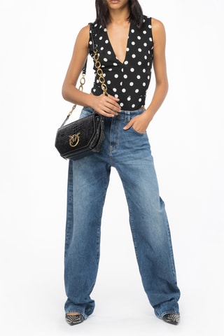 Body senza maniche - Nero