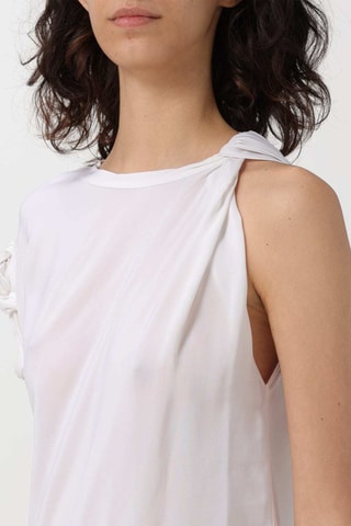 Blusa senza maniche - Bianco