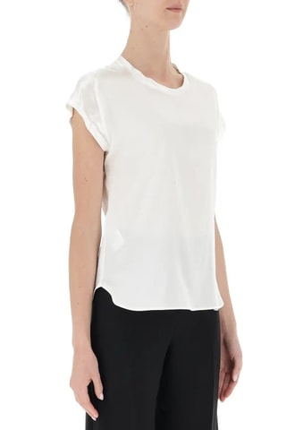 Blusa in seta - Bianco