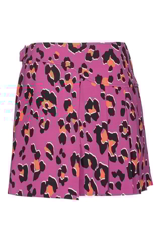 Gonna a portafoglio plissé - Viola