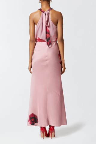 Saia comprida - Rosa