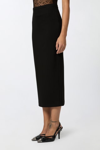 Saia direita - Preto