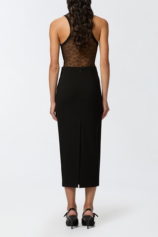 Saia direita - Preto