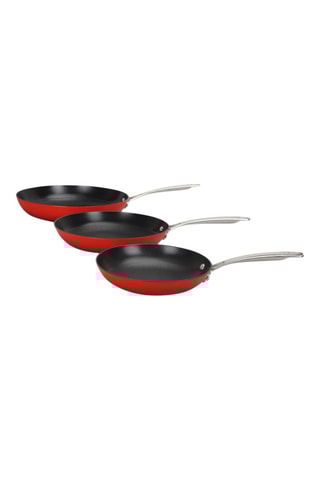 3 Gietaluminium Koekenpannen - 20, 24 en 28 cm