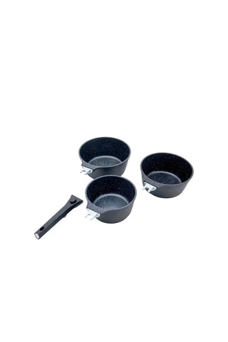 3 Steelpannen Alizée - 16/18/20 cm