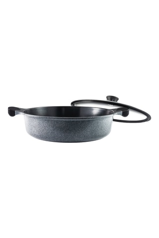 Hapjespan met Deksel Charbon - 32 cm - 5,5 l