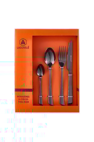 Servizio di posate in acciaio inossidabile Thea - 24 pezzi