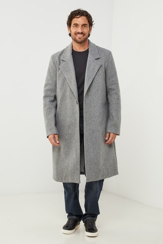 Abrigo - Gris jaspeado