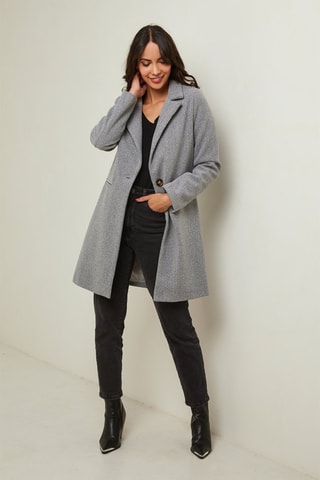 Manteau - Gris chiné