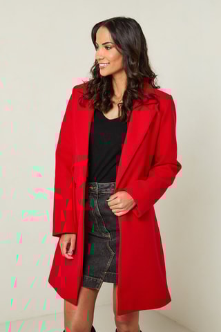 Manteau - 
Rouge