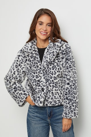 Chaqueta - Blanco y gris