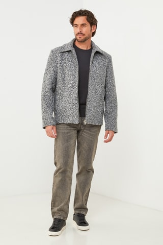 Chaqueta - Gris jaspeado