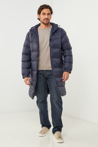 Anorak con capucha - Azul marino