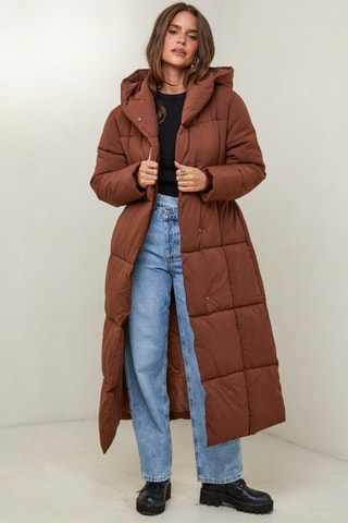 Anorak con capucha - Chocolate