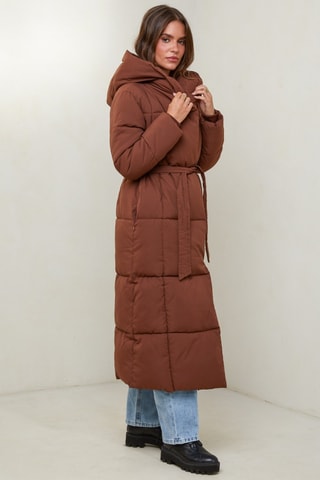 Anorak con capucha - Chocolate