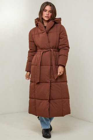 Anorak con capucha - Chocolate