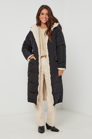 Anorak reversible - Negro