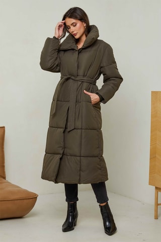 Anorak largo - Caqui