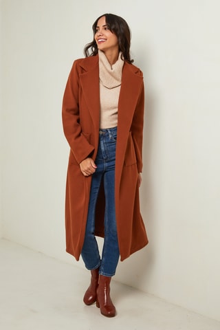 Abrigo - Marrón claro