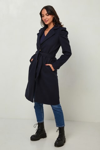 Abrigo - azul marino