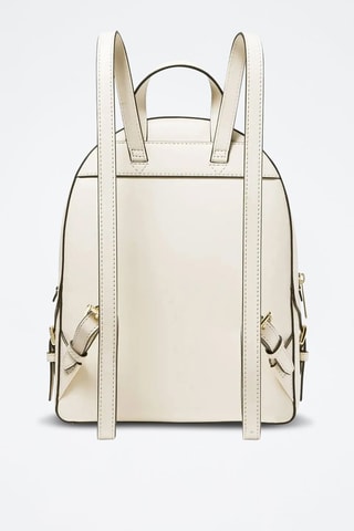 Sac à dos en cuir - Ecru