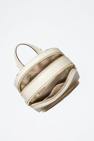 Sac à dos en cuir - Ecru