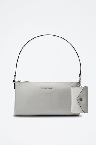 Sac à main en cuir - Argenté