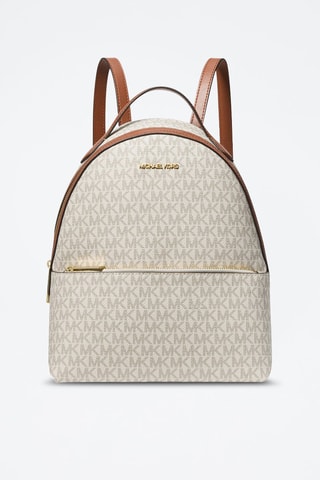 Sac à dos en cuir - Vanille