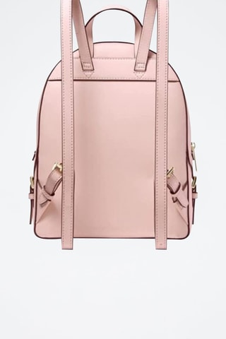 Sac à dos en cuir - Rose