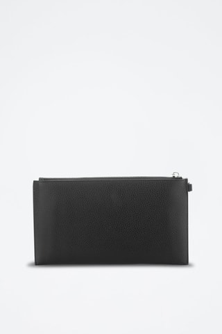 Pochette en cuir - Noir