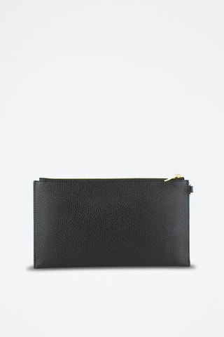 Pochette en cuir - Noir