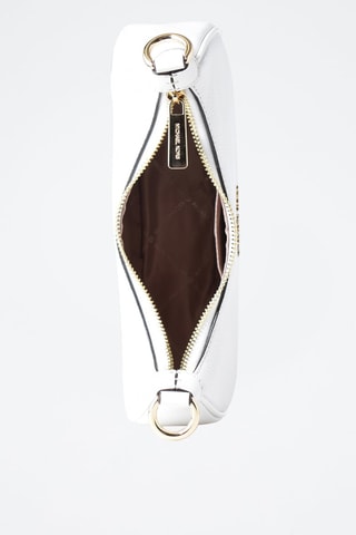 Sac porté épaule en cuir - Blanc