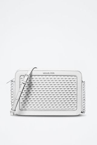 Sac bandoulière en cuir - Blanc