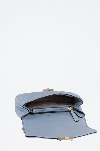 Sac bandoulière en cuir Bleu