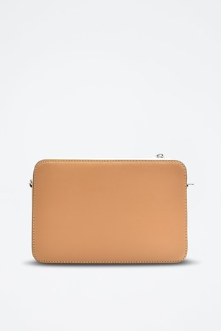 Sac bandoulière en cuir - Camel