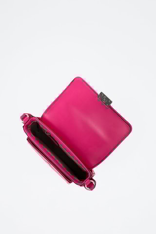 Sac bandoulière en cuir - Rose